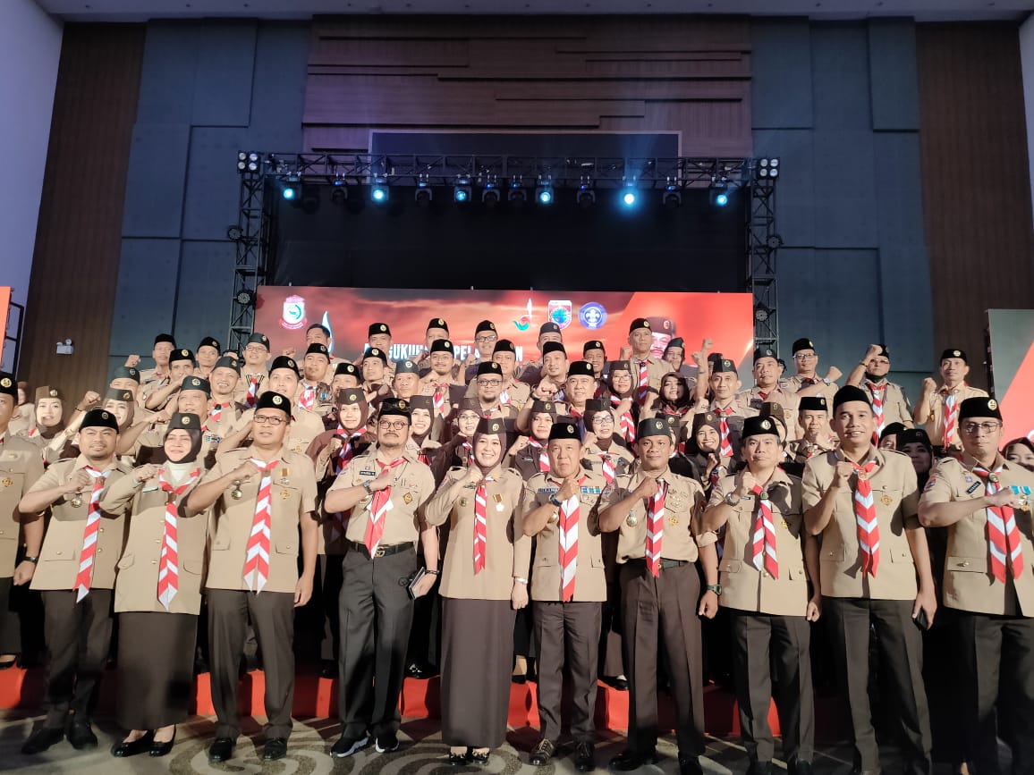 Hadiri Pelantikan Danny-Fatma Selaku Ketua Mabi dan Kwartir Pramuka Makassar, Rudianto Lallo Optimis Pramuka Lahirkan Generasi Berkarakter